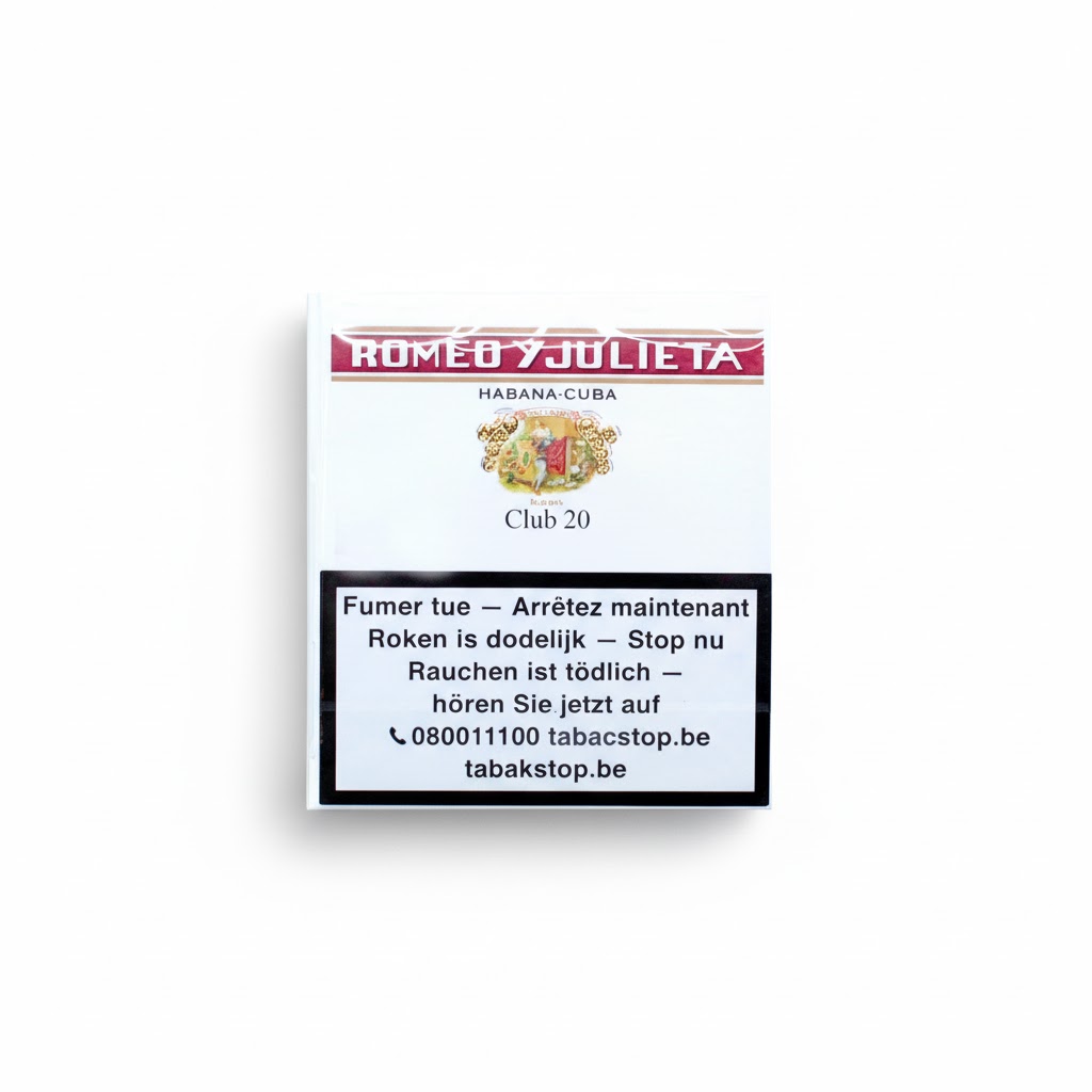 Romeo Y Julieta Club - Pack Of 20 Cigarillos