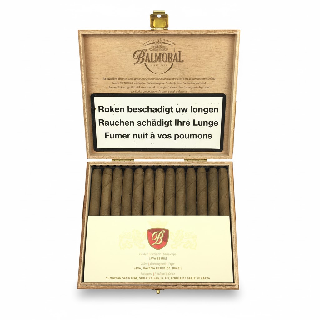 Balmoral Sumatra Selection Shetlands - Box Of 50 Cigars