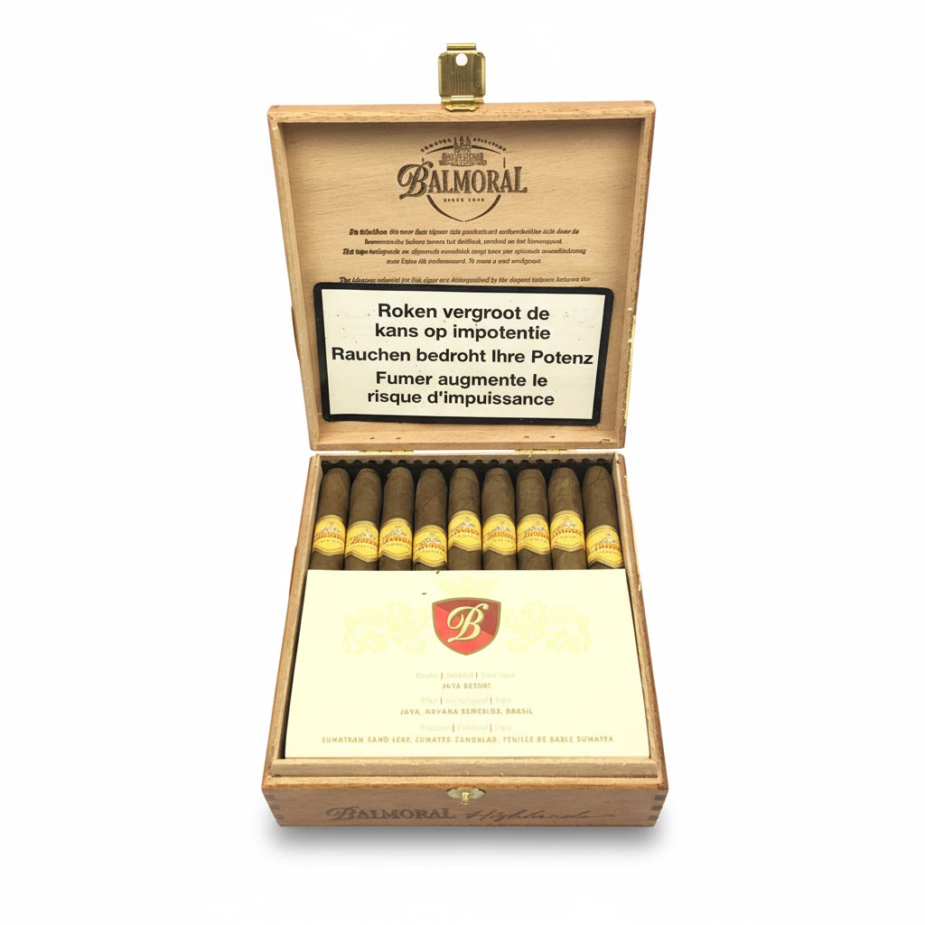 Balmoral Sumatra Selection Highlands - Box Of 25 Cigars