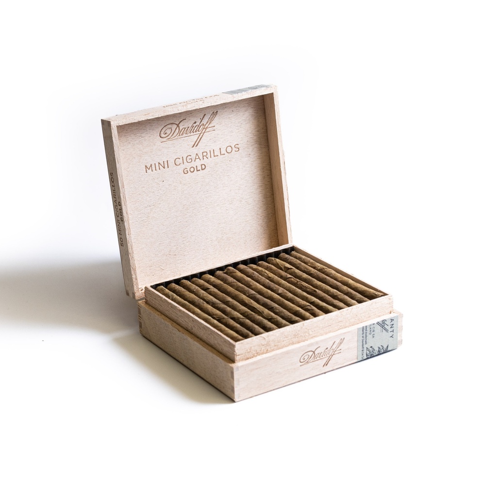 Davidoff Mini Gold - Box Of 50 Cigarillos