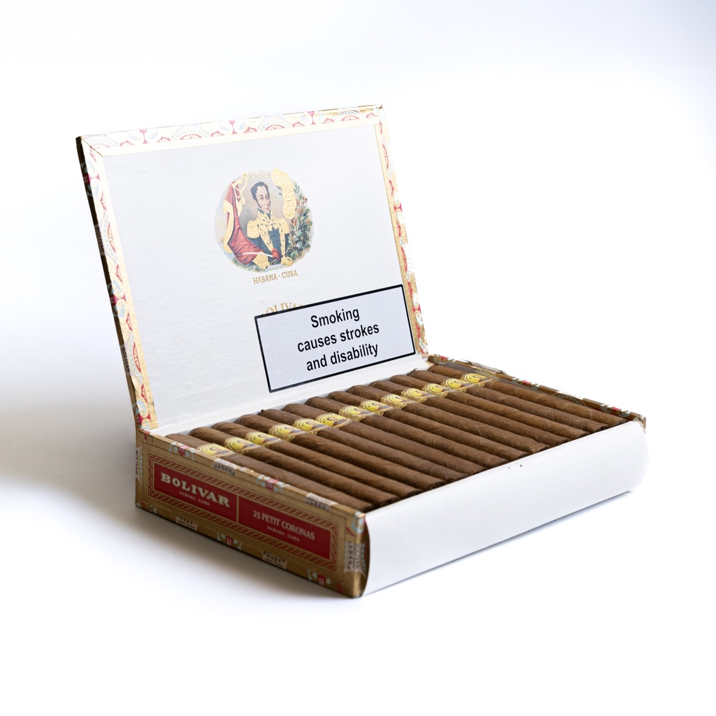 Bolivar Petit Coronas - Box of 25 Cigars