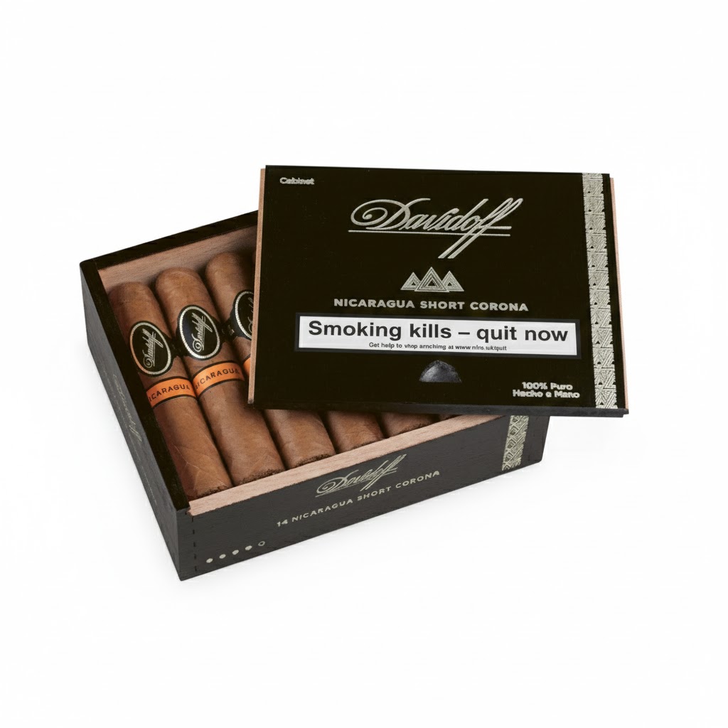 Davidoff Nicaragua Short Corona - Box Of 14 Cigars