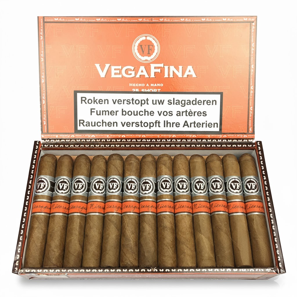 Vegafina Nicaragua Short - Box Of 25 Cigars