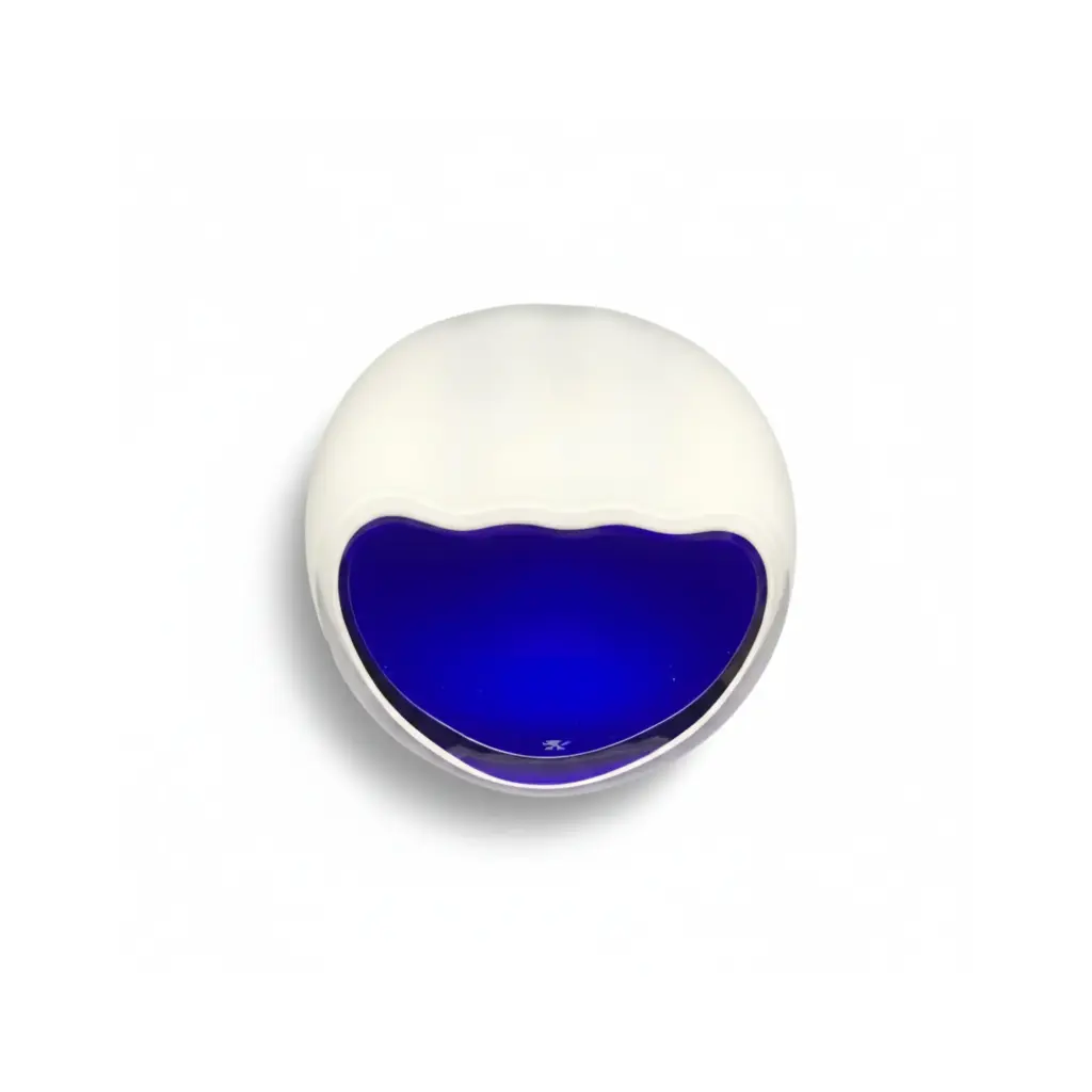 Ashtray - Czevitrum Salamander Large Blue - 3 Cigars