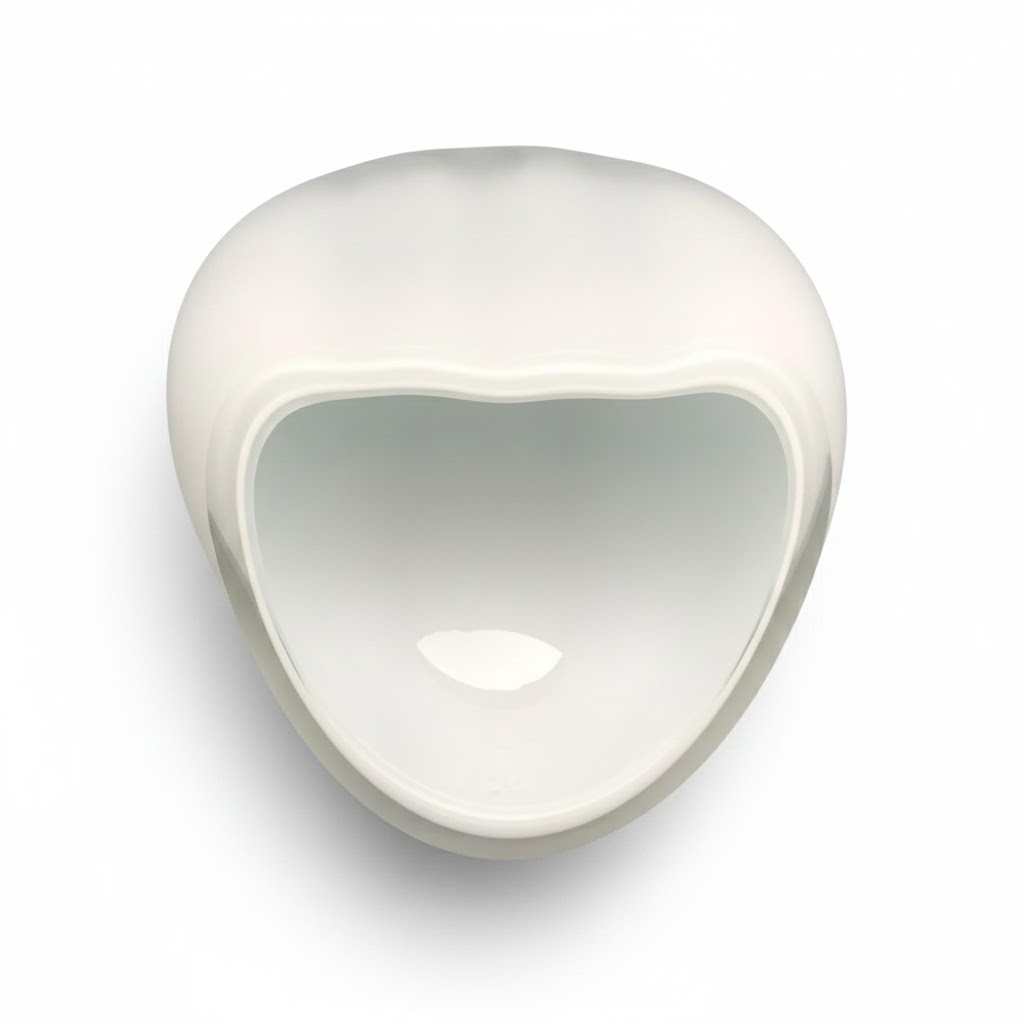 Ashtray - Czevitrum Salamander Large White - 3 Cigars