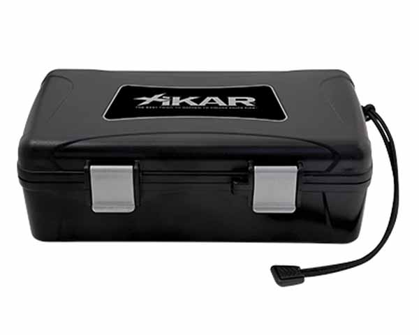 Humidor - Xikar Travel Waterproof Case Black - 10 Cigars