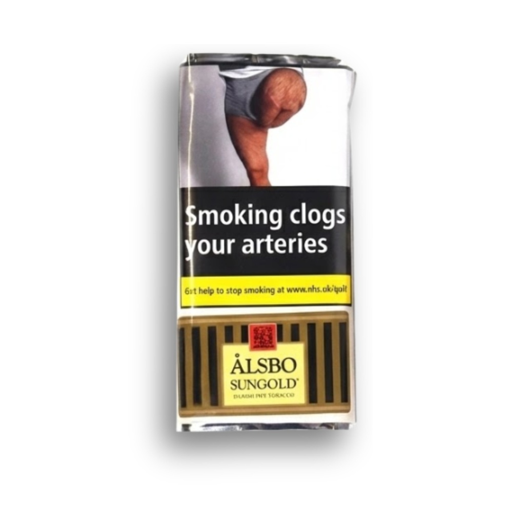 Pipe Tobacco - Alsbo Sungold - Pouch Of 50g