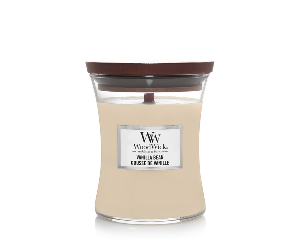 Candle - Woodwick Vanilla Bean - Medium