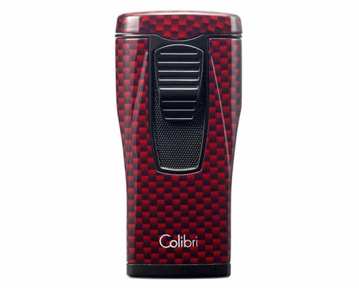 [12085] Lighter - Colibri Monaco Carbon Red