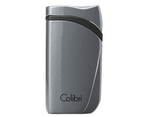 [12124] Lighter - Colibri Falcon Metallic Charcoal