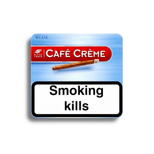 [12161] Henri Winterman Café Crème Blue - Tin Of 20 Cigarillos