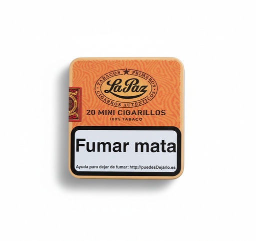 [12164] La Paz Mini Cigarillos - Tin Of 20 Cigarillos