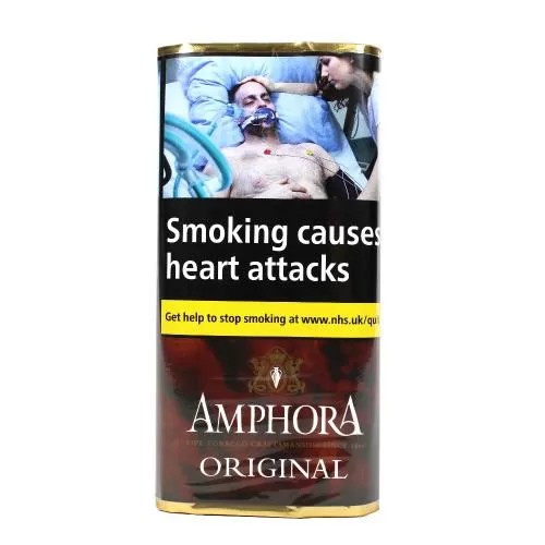 [12229] Pipe Tobacco - Amphora Original Aroma - Pouch Of 50g