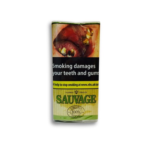[12256] Rolling Tobacco - Sauvage Additional Free - Pouch Of 30G