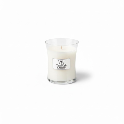 [12273] Candle - Woodwick Island Coconut - Medium