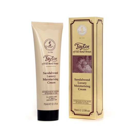 [12309] Body Care - Taylor Of Old Bond Street Luxury Moisturising Cream Sandalwood - 75ml
