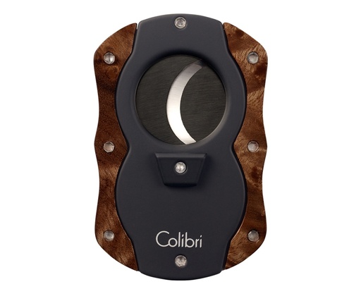 [12480] Cigar Cutter - Colibri Wood Black/Dark Burl