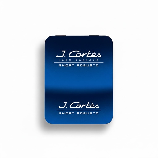 [12524] J. Cortes Short Robusto - Tin Of 4 Cigars