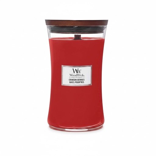 [12618] Candle - Woodwick Crimson Berries - Large