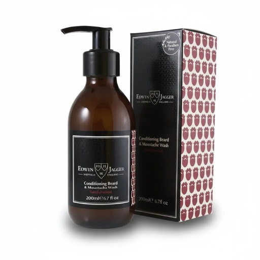 [12633] Beard Products - Edwin Jagger Beard & Moustache Conditioner Sandalwood - 200ml