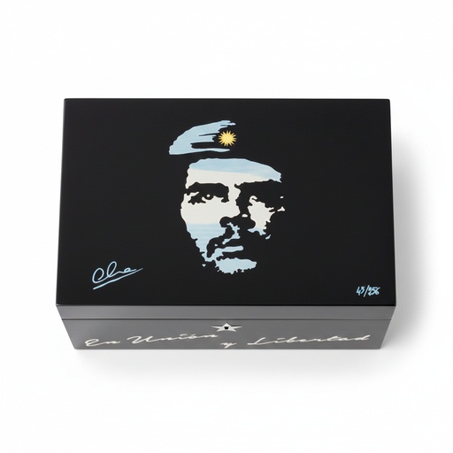 [12654] Humidor - Elie Bleu Che Argentine - 75 Cigars