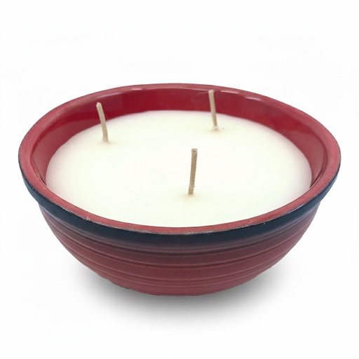 [12725] Candle - Lcdt Small Red