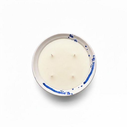 [12732] Candle - Dominique London Big Blue Blob