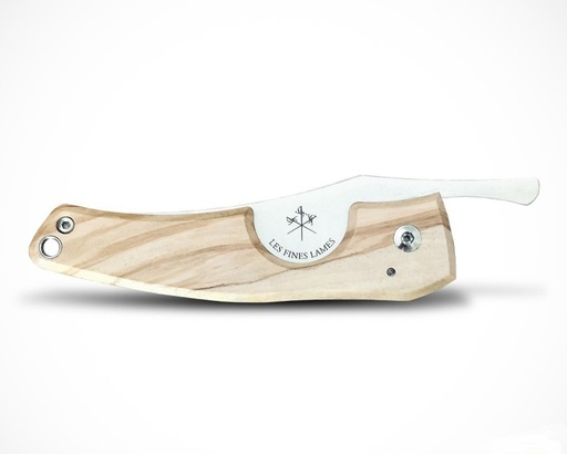 [12816] Cigar Cutter - Les Fines Lames Knive Le Petit Wood Olive