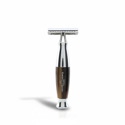 [12997] Shaving Accessories - Edwin Jagger 36 Range Safety Razor Light Horn/Chrome