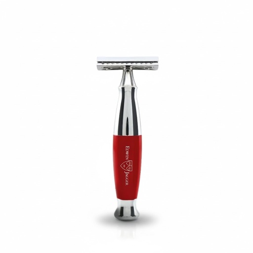 [13150] Shaving Accessories - Edwin Jagger 36 Range Safety Razor Red/Chrome
