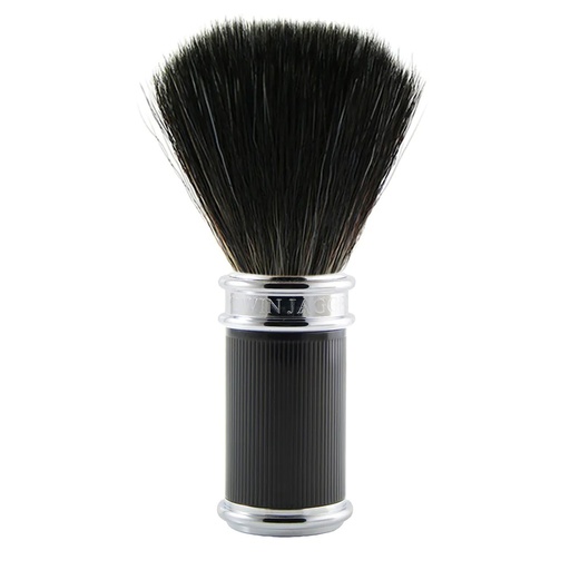 [13155] Shaving Accessoreis - Edwin Jagger Shaving Brush Rubber Black