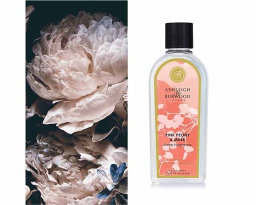 [13170] Lamp Fragrance - Ashleigh & Burwood Pink Peony & Musk - 500Ml