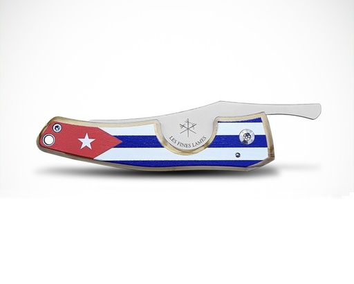 [13313] Cigar Cutter - Les Fines Lames Le Petit Cuban Flag Light