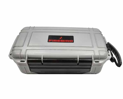 [16115] Humidor - Firebird Travel Silver - 10 Cigars