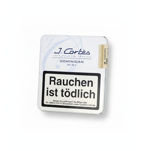 [16148] J. Cortès Dominican Mini - Pack Of 10 Cigarillos
