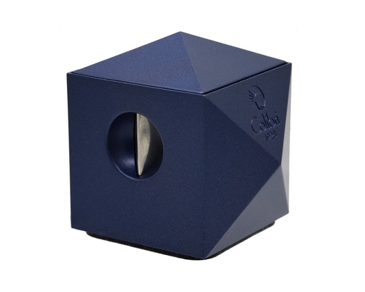[16242] Cigar Cutter - Colibri Quasar Table Cutter Navy Blue