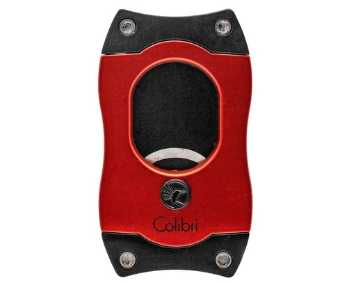 [16244] Cigar Cutter - Colibri S-Cut Red/Black