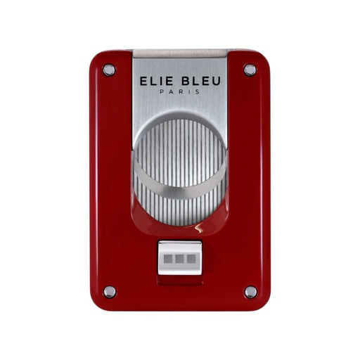[16495] Cigar Cutter - Elie Bleu Red
