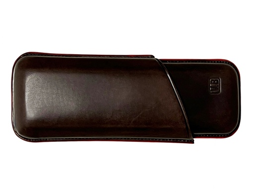 [16624] Cigar Case - Vb Gordo Red - 2 Cigars