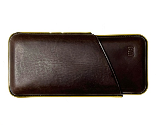 [16626] Cigar Case - Vb Toro Yellow - 3 Cigars
