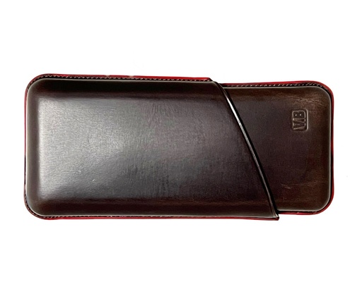 [16627] Cigar Case - Vb Toro Red - 3 Cigars