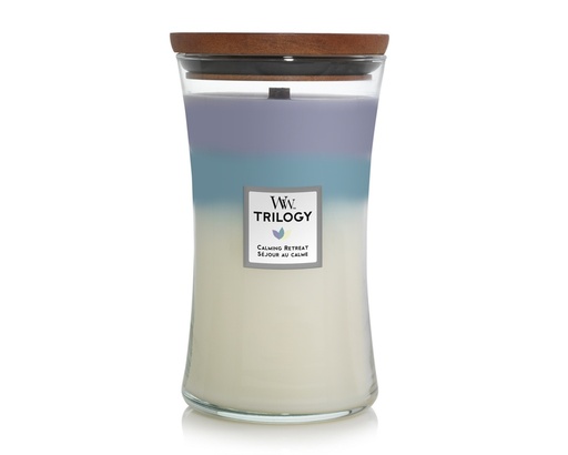 [16660] Candle - Woodwick Trilogy Calming Retreat - Large