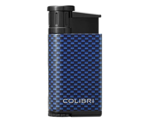 [16742] Lighter - Colibri Evo Carbon Blue