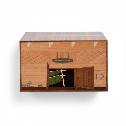 [17070] Humidor - Elie Bleu "El Secador Okoume" - 75 Cigars