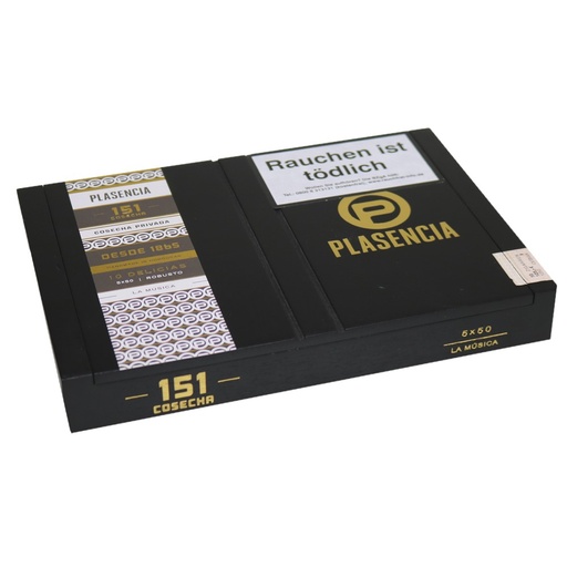 [17078] Plasencia Cosecha 151 La Musica Robusto - Box Of 20 Cigars