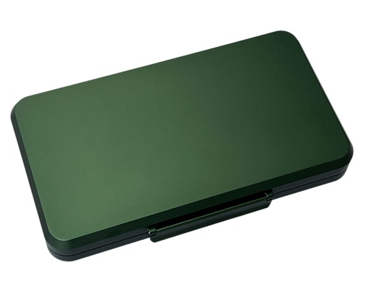 [17234] Humidor - Vb Travel Aluminium Green - 5 Cigars