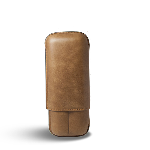 [17262] Cigar Case - Recife Cidrus Chicago Whisky - 2 Cigars