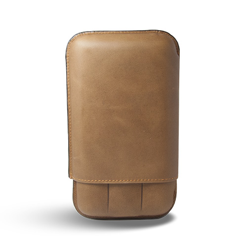 [17266] Cigar Case - Recife Cidrus Chicago Whiskey - 3 Cigars