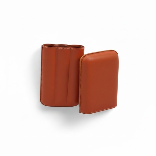 [17268] Cigar Case - Recife Cidrus Chesterfield Orange Blossom - 3 Cigars