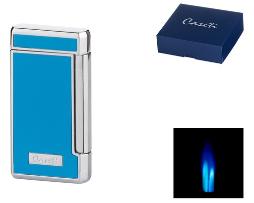 [17408] Lighter - Caseti Paris Double Jet Light Blue